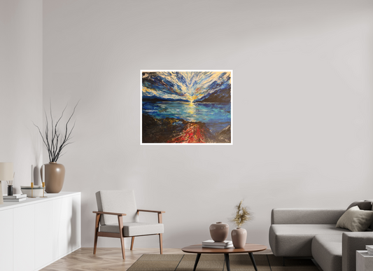 99,6 x 80 cm, Standard Roter Lebensfaden Teil 3 — Atelier-Print (limitiert auf 10)