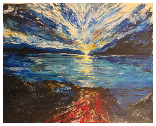Main image Roter Lebensfaden Teil 3 — Atelier-Print (limitiert auf 10)