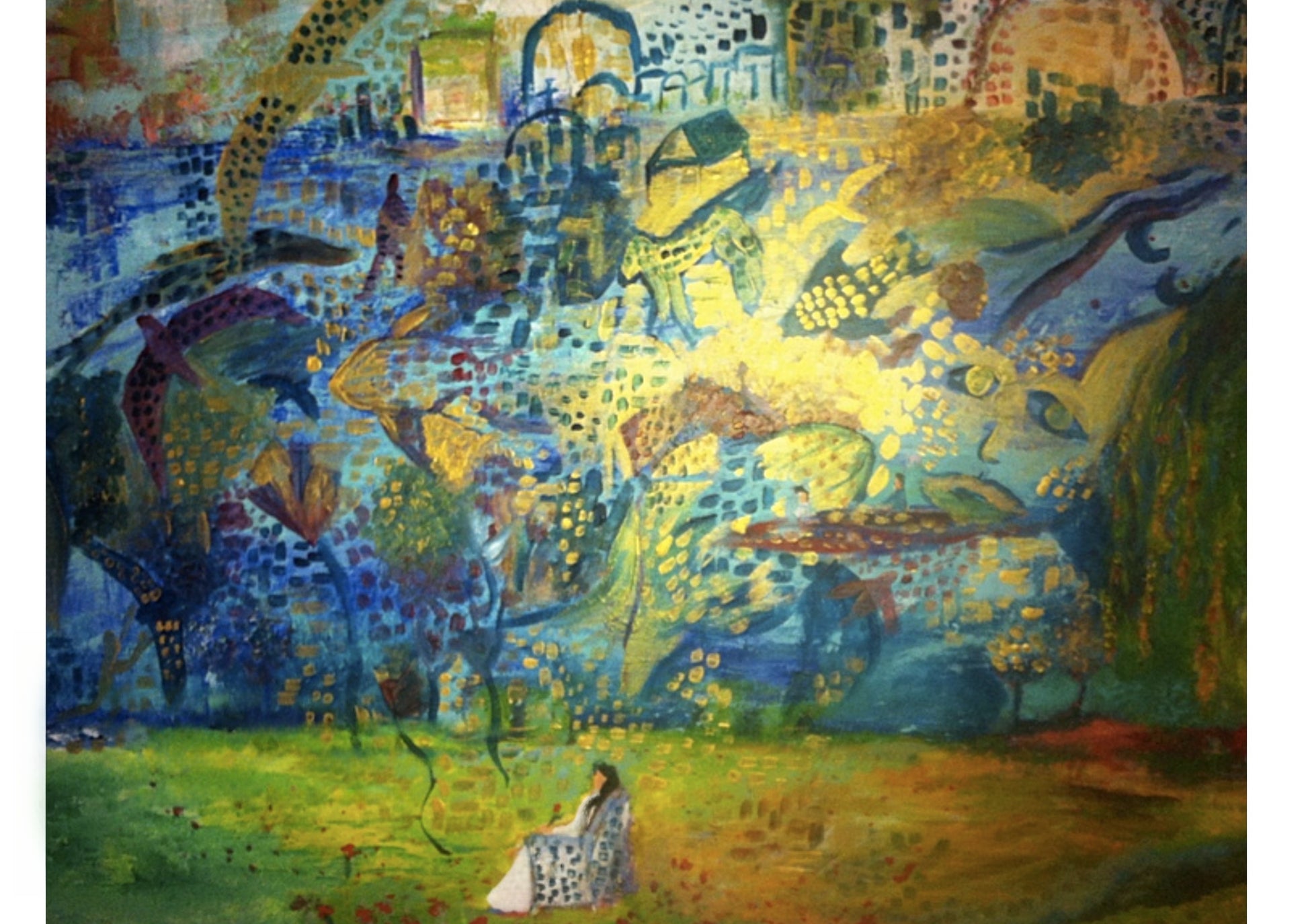 Der Traum — Acryl auf Leinwand, 80 × 100 cm — Giulia Musella (Archiv)